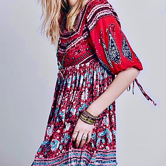 🌺🎉HP🎉🌺 NWOT Free People Midsummers Dream Mini Dress - Picture 15 of 15